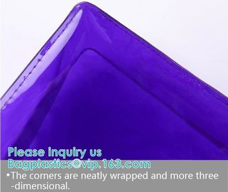 Backpack bag, Shoulder bag,Promotional Waterproof CosmetiClear Vinyl Bags With Handles Clear Makeup Set PVC Zipper Bag, supplier