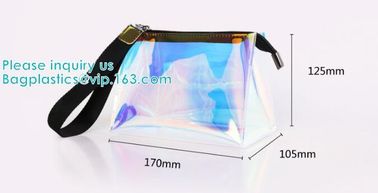 Custom Logo Shiny Holographic Cosmetic Bag Sets,Cosmetic Makeup Bag,Cosmetic Bag Travel,Fashion Accessories Holographic supplier