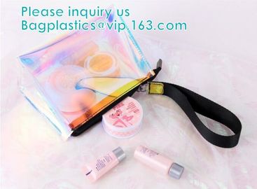 Custom Logo Shiny Holographic Cosmetic Bag Sets,Cosmetic Makeup Bag,Cosmetic Bag Travel,Fashion Accessories Holographic supplier