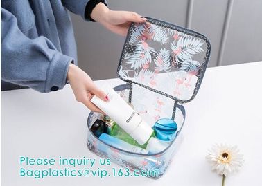 Vinyl Wash Beauty Cosmetic Travel Toiletry Bag,Makeup Bag, Travel Mens Toiletry Bag Clothes Organizer,makeup bag cosmeti supplier