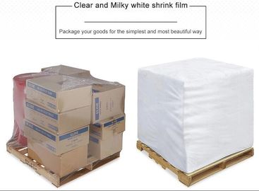 PE Heat Shrink Plastic Film Rolls For Packaging With Customized Size And Colours supplier