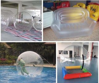 Pvc Film Inflatables Balls, Water Toy Packing Film Pvc Tapem Thick Plastic Rolls supplier