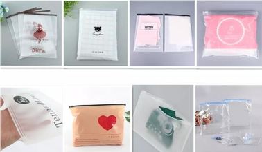 Cosmetic Toiletry Bag Zipper Transparent EVA Travel Makeup Cosmetic Pouch PVC EVA Packing Slider Zipper Bags Cooler Fabr supplier