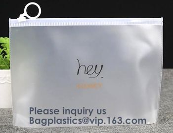 Cosmetic Toiletry Bag Zipper Transparent EVA Travel Makeup Cosmetic Pouch PVC EVA Packing Slider Zipper Bags Cooler Fabr supplier