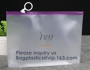 Cosmetic Toiletry Bag Zipper Transparent EVA Travel Makeup Cosmetic Pouch PVC EVA Packing Slider Zipper Bags Cooler Fabr supplier