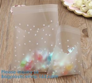 Cookies/Cake/Bread With Tear Notch,Matt OPP Plastic Food Grade Bakery Packaging Bag,Matte Bakery Packaging Bags Cookies, supplier