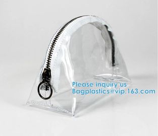 Slider Zipper Pvc Pouch Clear Vinyl Pvc EVA Swimwear Packaging Bikini Swimwear Bag Zipper Storage Bag supplier