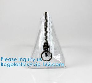 Slider Zipper Pvc Pouch Clear Vinyl Pvc EVA Swimwear Packaging Bikini Swimwear Bag Zipper Storage Bag supplier