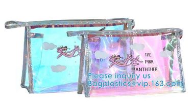 Boidegradable Makeup Cosmetic Bag Packaging Custom Printed Oxo Bottom Seal Eco Friendly Frosted EVA Swimwear Bikini Bag supplier
