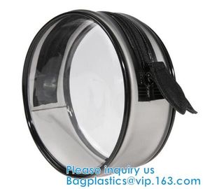 Zipper Promotional Clear Pvc Transparent Travel Custom Makeup Portable Women Make Up Cosmetic Bag supplier