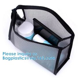 Biodegradable Beach Makeup Cosmetic Bag Vinyl Transparent Clear PVC Zipper Tote Design supplier