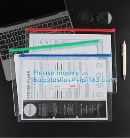 Biodegradable Slider Zipper Vinyl k Bag Slider Zipper Beach Vinyl Toiletry Zipp PVC Snap Closure supplier