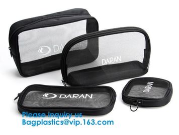 Portable Hanging Waterproof Beauty Makeup Bag Multi Function Travel Mesh Cosmetic Bag, Makeup Bags supplier