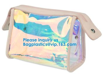 Hologram Makeup Bag Laser Cosmetic Bag,Custom packaging,Fashion tote bag,Toiletry Bag Hologram Laser Lady Travel Cosmeti supplier
