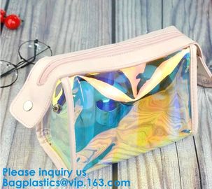 Hologram Makeup Bag Laser Cosmetic Bag,Custom packaging,Fashion tote bag,Toiletry Bag Hologram Laser Lady Travel Cosmeti supplier