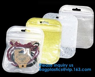 Eco-friendly heat seal frosted PVC /EVA k bag, Custom Waterproof Cosmetic Clear Plastic PVC Zipper Bag With Logo supplier