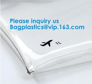 Travel Toiletry Pouch Promotional Zip Lock Pvc Bag With Own Logo Eco-Freindly Transparent Pvc Zipper Pen Pouch supplier