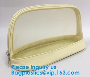 Mesh Cosmetic Bag Promotional 5pc Basics Makeup Bag Set, Mesh Cosmetic Bag Makeup Bags, Makeup Pouch supplier
