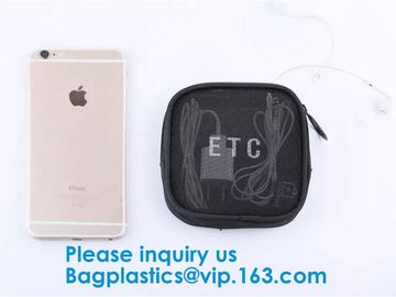 Amazon Wholesale Hanging Toiletry Make Up Transparent Bag Organizer Elastic Mesh Pouch Ladies Cosmetic Case Travel Makeu supplier