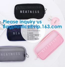Women Mesh Bag Travel Cosmetic Bag Makeup Case Pouch,Organizer Purse Necessary Mesh Cosmetic Bag Women Make Up Bag Makeu supplier