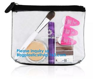 Cosmetic/ Makeup/ Toiletry Clear PVC Travel Wash Bag with handle PVC/EVA/TPU/Tarpaulin/Nylon / Cotton supplier