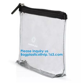 Cosmetic/ Makeup/ Toiletry Clear PVC Travel Wash Bag with handle PVC/EVA/TPU/Tarpaulin/Nylon / Cotton supplier