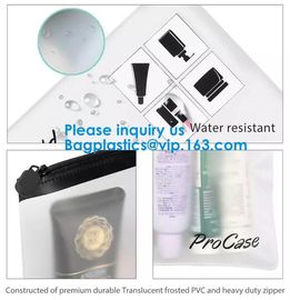 Cosmetic/ Makeup/ Toiletry Customized Beach Zipper Clear PVC Cosmetic Bag Travel Toiletry Wash Bath PVC Cosmetic Bag supplier