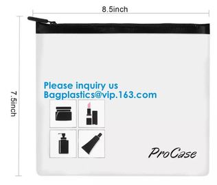 Cosmetic/ Makeup/ Toiletry Customized Beach Zipper Clear PVC Cosmetic Bag Travel Toiletry Wash Bath PVC Cosmetic Bag supplier