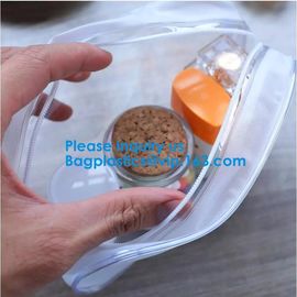 Cosmetic/ Makeup/ Toiletry Beach Zipper Maxfirm JJ.CIMI Cosmetic/ Makeup/ Toiletry Clear PVC Travel Wash Bag with handle supplier