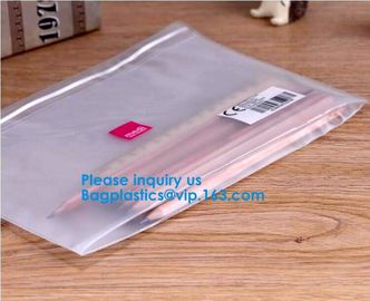 A4 Clear Pvc Zipper File Bag A5 Clear Pvc Document Bag With Red Zipper B5 Pvc Envelope Bag With Card Pouch supplier