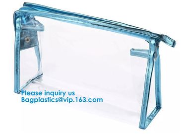 Eco-Friendly Makeup Bag Travel Large Storage Easy Carrying Transparent Women Clear Cosmetic Bag supplier