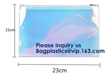 Eva Clear Vinyl Makeup Cosmetic Bag , Cosmetic Travel Bag Promotional Printing,Embroidery,Metal Plate Thermal Transfer supplier