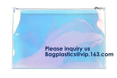 Eva Clear Vinyl Makeup Cosmetic Bag , Cosmetic Travel Bag Promotional Printing,Embroidery,Metal Plate Thermal Transfer supplier