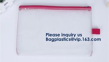 Fold Up Cosmetic Bag EVA Pouch OEM Promotional Heat Seal Sewing Zipper,Cosmetic Makeup Toiletry Set Bag Pouch supplier