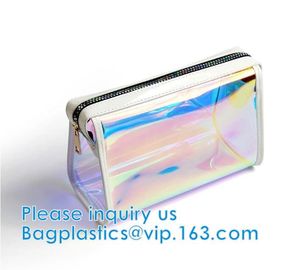 Makeup Cosmetic Bag Underwear Professional Makeup Bag Slider Closure Zip For Tower Clothing Slider Zipper Bag supplier