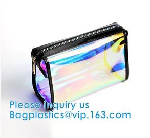 Makeup Cosmetic Bag Underwear Professional Makeup Bag Slider Closure Zip For Tower Clothing Slider Zipper Bag supplier