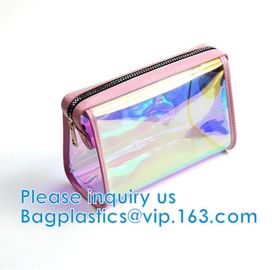 Makeup Cosmetic Bag Underwear Professional Makeup Bag Slider Closure Zip For Tower Clothing Slider Zipper Bag supplier