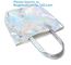 Promotional Custom Waterproof Transparent Pvc Beach Bag Sets Shopping Online Women Hand Bag supplier