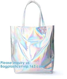 Promotional Custom Waterproof Transparent Pvc Beach Bag Sets Shopping Online Women Hand Bag supplier