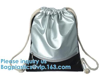 Drawstring Leather Pu Backpack PU Hologram Drawstring Bag,cosmetics, promotion, shopping, supermarkets, gifts, apparel supplier