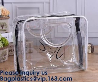 Quilt Pillow Blanket Packaging Bags,PVC Plastic Zipper Bags for Pillow Quilt Blanket Bedsheet Packaging Bags with Handle supplier