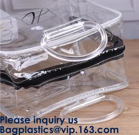 Quilt Pillow Blanket Packaging Bags,PVC Plastic Zipper Bags for Pillow Quilt Blanket Bedsheet Packaging Bags with Handle supplier