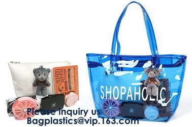 Designer Bag,Lady Fancy Bag,Wholesale PVC Beach Bag,Women Summer Beach Bag Vinyl PVC Tote Handbags Shoulder bags supplier