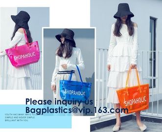 Designer Bag,Lady Fancy Bag,Wholesale PVC Beach Bag,Women Summer Beach Bag Vinyl PVC Tote Handbags Shoulder bags supplier