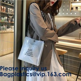 Vinyl Eco-friendly Colorful Hologram Pvc Laser Holographic Bag Tote Shopping Bag Beach Bag For Women supplier