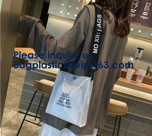 Vinyl Eco-friendly Colorful Hologram Pvc Laser Holographic Bag Tote Shopping Bag Beach Bag For Women supplier