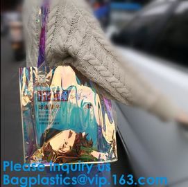 Fashion Hologram Laser Handbag Purse Shoulder Summer Beach Bag for Women,women hologram handbag jelly pvc clear shoulder supplier