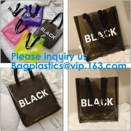 Custom Fashion New Design Women Hologram Handbag Jelly Pvc Clear Shoulder Bag Iridescent Tote Bag supplier