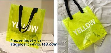 Waterproof PVC Transparent Tote Hologram Laser Bag,Hologram Laser PVC Shoulder Women tote Bag Shopping Bag For Women supplier