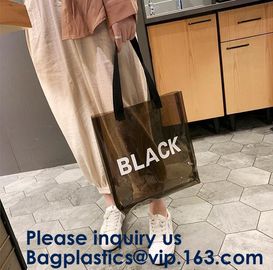 Holographic Hologram Transparent Laser Shoulder Bag Women Waterproof Large Capacity,Clear Shopping Bag PVC Handbag Fashi supplier